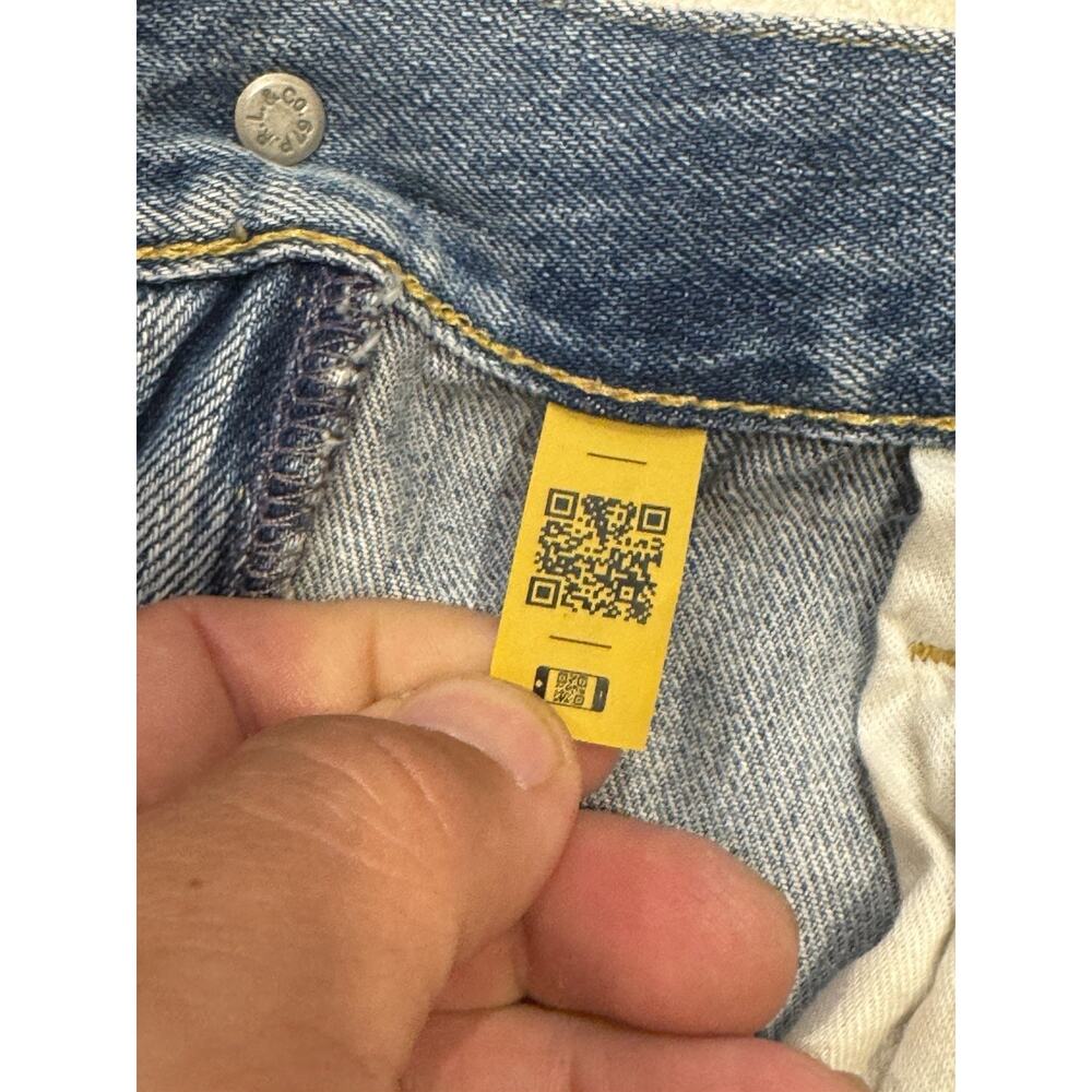 Polo Ralph Lauren Woman’s The Avery Boyfriend Patchwork Jeans New Size 28 33X28 - Picture 16 of 16